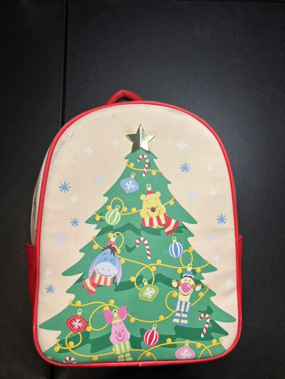 Disney Winnie the Pooh Christmas Tree Mini Backpack